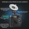 Camera auto de bord 4K ultra HD, Ventlex® Super night vision cu WiFi, GPS si unghi mare de filmare 170 ˚, rezolutie 3840x2160p 30fps, G-Senzor, Negru