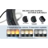 Lampa pentru citit cu pozitionare pe gat, Multifunctionala, Confortabila pentru ochi, 3 Tipuri de Lumina LED, 3 nivele de intensitate ajustabile, Brate Flexibile, Incarcare USB, pentru Cititori pasionati, Reparat, Tricotat, Capming, Alergari Nocturne, Gri