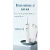 Irigator Oral Profesional pentru Dus Bucal cu 4 moduri de curatare si 5 capete interschimbabile VENTLEX®, Rezervor 300 ml detasabil, Rezistent la apa IPX7, Portabil, Inclus husa de depozitare, Alb