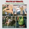Aparat electric ipotriva tantarilor portabil si reincarcabil VENTLEX, Incalzire duala cu pastile, protectie 360°, usor 210g, Acumulator 5000 mAh, Functie baterie externa, Lanterna, potrivit pentru Camping, Drumetii sau Casa, Negru