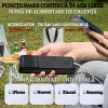 Aparat electric ipotriva tantarilor portabil si reincarcabil VENTLEX, Incalzire duala cu pastile, protectie 360°, usor 210g, Acumulator 5000 mAh, Functie baterie externa, Lanterna, potrivit pentru Camping, Drumetii sau Casa, Negru