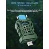 Aparat electric portabil impotriva tantarilor VENTLEX cu pastile, Interior/Exterior, Alimentare prin USB sau baterie externa, compact si usor 33g, protectie 360°, Potrivit pentru Camping sau Casa, Verde
