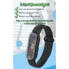 Bratara anti-tantari cu Ultrasunete si Bratara fitness Smart VENTLEX 2 in 1, Ceas digital, 3 Moduri anti-tantari, Compatibil Android si iOS, Conectivitate Bluetooth, Monitorizarea somnului, Numarului de Pasi, Impermeabil IP65, Incarcare USB, Unisex, Negru