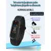 Bratara anti-tantari cu Ultrasunete si Bratara fitness Smart VENTLEX 2 in 1, Ceas digital, 3 Moduri anti-tantari, Compatibil Android si iOS, Conectivitate Bluetooth, Monitorizarea somnului, Numarului de Pasi, Impermeabil IP65, Incarcare USB, Unisex, Negru