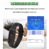 Bratara anti-tantari cu Ultrasunete si Bratara fitness Smart VENTLEX 2 in 1, Ceas digital, 3 Moduri anti-tantari, Compatibil Android si iOS, Conectivitate Bluetooth, Monitorizarea somnului, Numarului de Pasi, Impermeabil IP65, Incarcare USB, Unisex, Negru