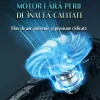 Cooler Laptop Gaming RGB si Suport Laptop cu 9 Trepte de Ajustare, Dimensiuni Compatabile 10-21 inch, 13 Ventilatoare Puternice 2400RPM si Silentioase 20dB, Ecran LCD pt Control Functii, Suport Telefon Integrat, Negru