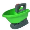 Dispozitiv de imprastiat seminte, ingrasamant/fertilizant electric, universal, Capacitate 3 L, 7 trepte de viteza, 5 trepte de reglare a fluxului, reglare latime de imprastiere, Acumulator cu autonomie pana la 4 ore, Verde