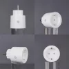 Priza Inteligenta Wireless cu Compatibilitate Matter 16A, Monitorizare a Consumului de Energie, Compatibila cu Tuya, Google Home, Amazon Alexa (toate aplicatiile existente), Programare inteligenta, Control vocal, Securitate Avansata, Alb
