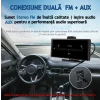 Navigatie Auto Universala Multimedia VENTLEX, Display Touchscreen 10.26 inch, Conectivitate Wireless CarPlay si Android Auto cu Control Vocal, Camera Frontala 4K, Camera Spate 1080P Pentru Inregistrare si Parcare, Card Micro-SD 64 GB Inclus, Negru