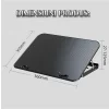 Cooler Laptop Gaming si Suport Laptop cu 5 Trepte de Ajustare, Dimensiuni Compatibile 10-18 inch, 6 Ventilatoare Puternice 3500RPM si Silentioase 20dB, Ecran LCD pt Control Functii, Negru