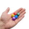 Gonggi Traditional Korean tip Squid Game/ Jocul Calamarului, Set de 5 Piese Multicolore in Cutie