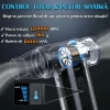 Suflanta aer si Aspirator, Portabil Ventlex®, Motor Puternic 160 W/130.000 RPM, baterie 8000 mAh, Autonomie Impresionanta, Afisaj LED, Incarcare rapida, Reglare Intensitate cu 8 accesorii, pentru indepartare praf /aspirat, Negru