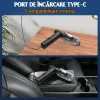 Suflanta aer si Aspirator, Portabil Ventlex®, Motor Puternic 160 W/130.000 RPM, baterie 8000 mAh, Autonomie Impresionanta, Afisaj LED, Incarcare rapida, Reglare Intensitate cu 8 accesorii, pentru indepartare praf /aspirat, Negru
