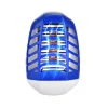 Aparat electric impotriva tantarilor, mustelor VENTLEX cu Lumina UV, Silentios, fara pastile, consumabile sau mirosuri neplacute, Consum redus de energie, Interior/Exterior, protectie 360°, Alb/Albastru