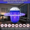 Aparat electric impotriva tantarilor, mustelor VENTLEX cu Lumina UV, Silentios, fara pastile, consumabile sau mirosuri neplacute, Consum redus de energie, Interior/Exterior, protectie 360°, Alb/Albastru
