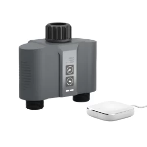Programator pentru irigare/udare Inteligent Ventlex 2 Zone, Control Manual sau prin aplicatie, cu adaptor Wifi, Functionalitate Wifi/ Bluetooth, Presiune de lucru 0, 03 – 0, 8 MPa, Instalare Usoara