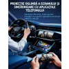 Adaptor Wireless CarPlay/Android Auto, Reconectare Automata Rapida Bluetooth Wi-Fi Pt iPhone/Android