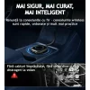 Modul auto AI Box Android, Wireless CarPlay &amp; Android Auto, 4GB RAM+32GB, Quad-Core A53, Conectivitate WiFi Dual Band 2.4GHz / 5.8GHz si Bluetooth, Porturi USB si HDMI, Pentru masini cu CarPlay cu fir