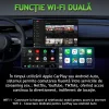 Modul auto AI Box Android, Wireless CarPlay &amp; Android Auto, 4GB RAM+32GB, Quad-Core A53, Conectivitate WiFi Dual Band 2.4GHz / 5.8GHz si Bluetooth, Porturi USB si HDMI, Pentru masini cu CarPlay cu fir