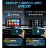 Modul auto AI Box Android, Wireless CarPlay &amp; Android Auto, 4GB RAM+32GB, Quad-Core A53, Conectivitate WiFi Dual Band 2.4GHz / 5.8GHz si Bluetooth, Porturi USB si HDMI, Pentru masini cu CarPlay cu fir